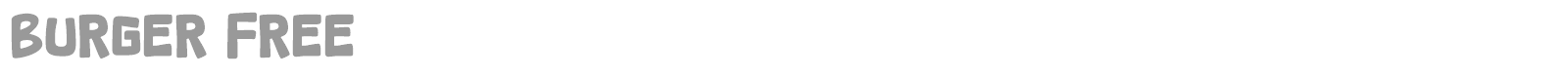 Burger Free font preview